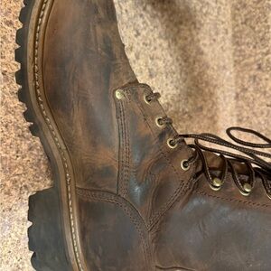 MENS CAROLINA MET GUARD STEEL TOE INSULATED WATERPROOF WORK BOOTS
